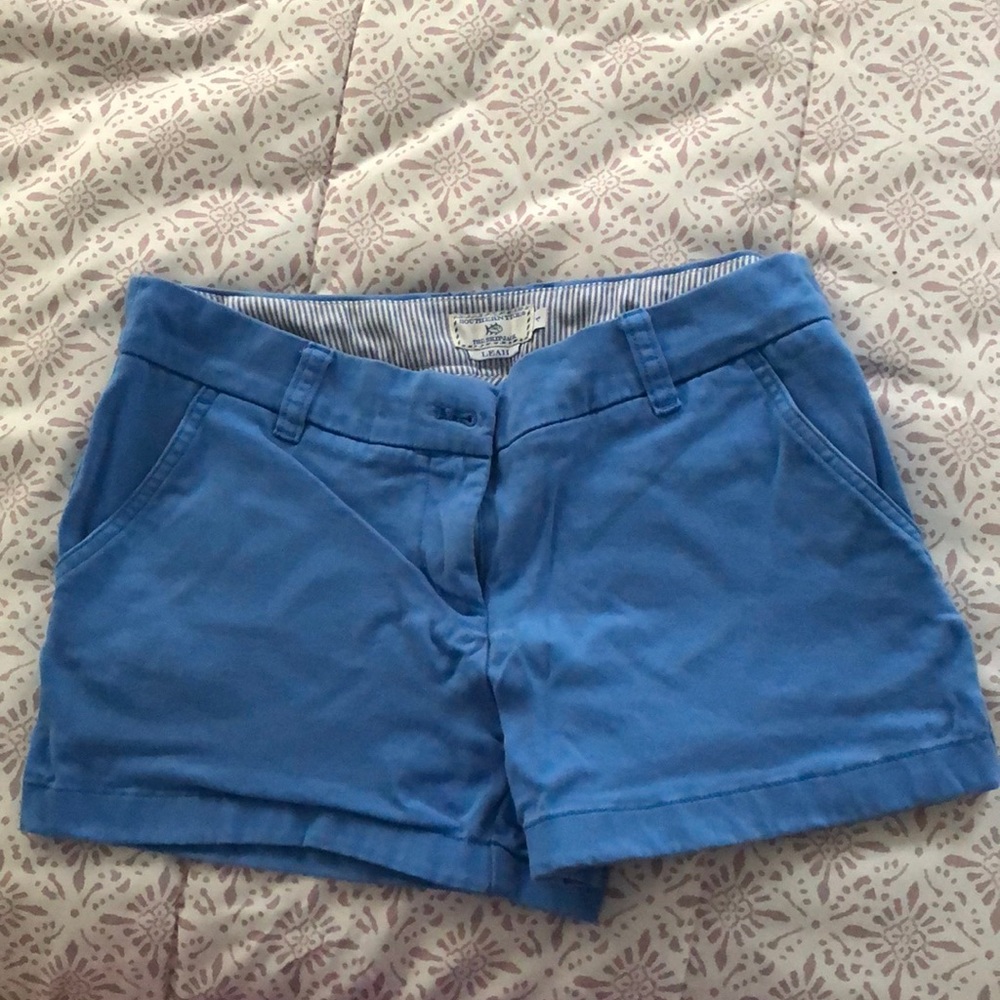 Blue southern tide shorts, size 4